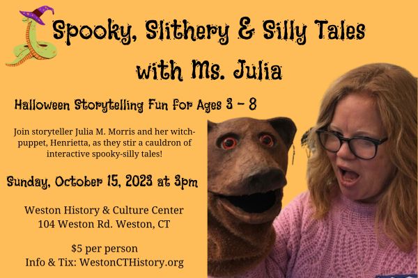 Spooky, Slithery and Silly Tales with Ms. Julia