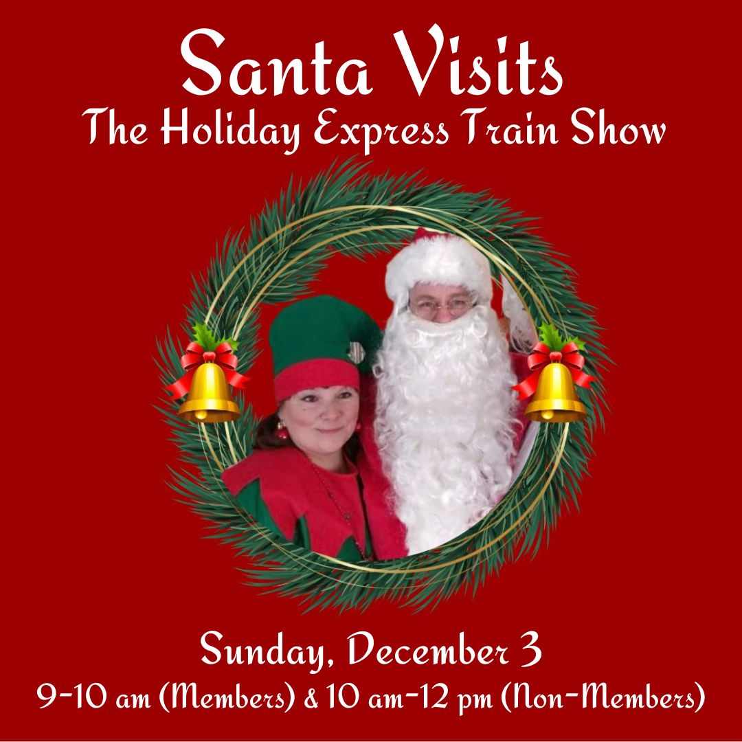 Santa is stopping by the Fairfield Museum! Meet Santa Claus and Jolly Jeanie Jingles at the Holiday Express Train Show for a jolly good time. Families are welcome to take their own photos with Santa in front of a festive display in the Holiday Express Train Show. Free with Museum Admission